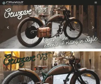 Rayvoltbike.com(Your Retro Electric Bike) Screenshot
