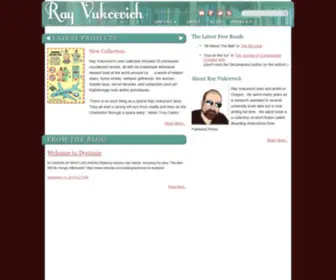 Rayvuk.com(Ray Vukcevich Site) Screenshot