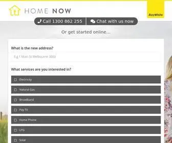 Raywhitehomenow.com(Home Now) Screenshot