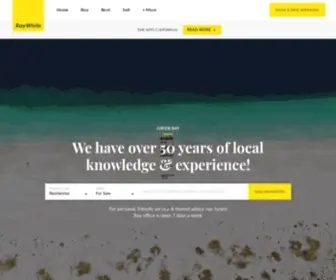 Raywhitejurienbay.com(Ray White) Screenshot