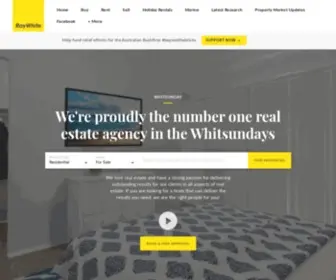 Raywhitewhitsunday.com.au(Raywhitewhitsunday) Screenshot