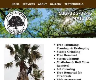 Raywilliamsontreeservice.com(Tree service company) Screenshot