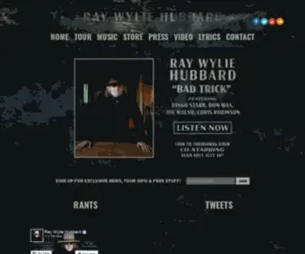 Raywylie.com(Preorder Ray's New Album Today) Screenshot