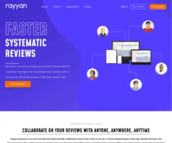 Rayyan.ai(Rayyan) Screenshot