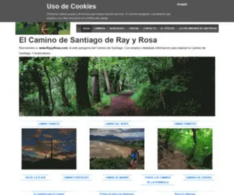 Rayyrosa.com(Nuestra maravillosa experiencia por el Camino de las Estrellas) Screenshot