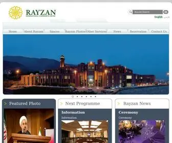 Rayzan.ir(Rayzan International Conference Center) Screenshot