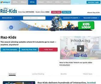 Raz-Kids.com(Reading program) Screenshot
