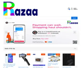 Razaa.pk(Best Online Shopping Site) Screenshot