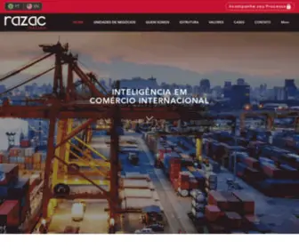 Razac.com.br(Razac Trading) Screenshot