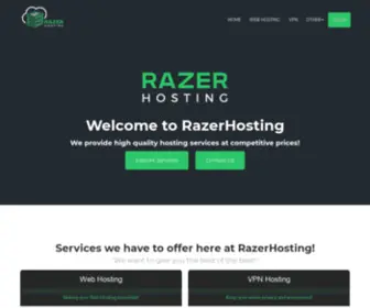 Razerhosting.com(Razer Hosting) Screenshot