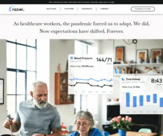 Razielhealth.com(Raziel Health) Screenshot