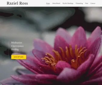 Razielross.com(Raziel Ross) Screenshot