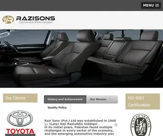 Razisons.com.pk(Razi Sons (Pvt.) Ltd) Screenshot