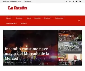 Razon.com.mx(La Razón de México) Screenshot