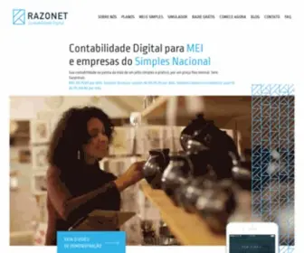 Razonet.com.br(Razonet Contabilidade Digital) Screenshot