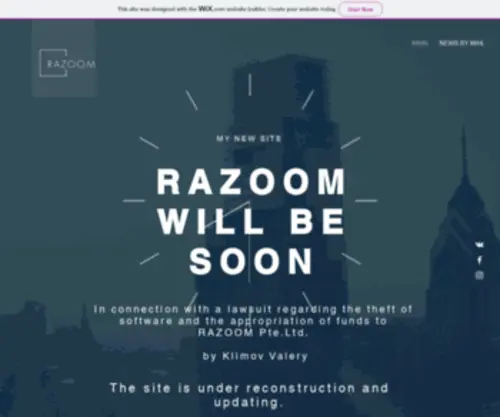 Razoom.org(Главная) Screenshot