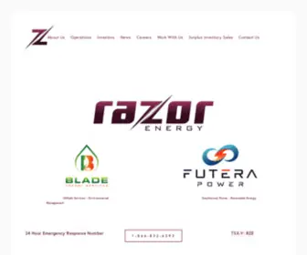 Razor-Energy.com(Razor Energy Corp) Screenshot