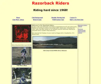 Razorbackriders.org(RazorbackRiders) Screenshot