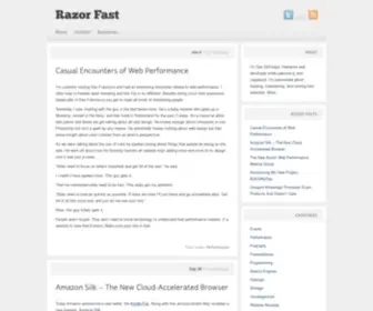 Razorfast.com(Razor Fast) Screenshot