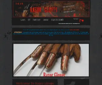 Razorgloves.com(Razor Gloves) Screenshot