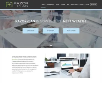 Razorplan.com(Financial Planning Software for Canadian Advisors) Screenshot