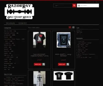 Razorray.pl(Metal Store) Screenshot