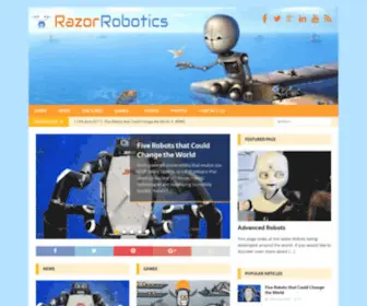 Razorrobotics.com(Razor Robotics) Screenshot