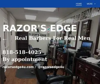 Razorsedge4U.com(RAZOR'S EDGE) Screenshot