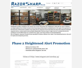 Razorsharp.com.sg(Razorsharp Pte Ltd) Screenshot