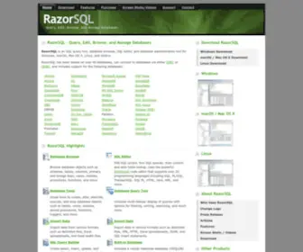 Razorsql.com(SQL Query Tool and SQL Editor for Mac) Screenshot