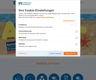 RB-Aschberg.de(Raiffeisenbank Aschberg eG) Screenshot