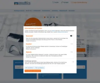 RB-Deggendorf.de(Willkommen auf der startseite ihrer raiffeisenbank eg deggendorf) Screenshot