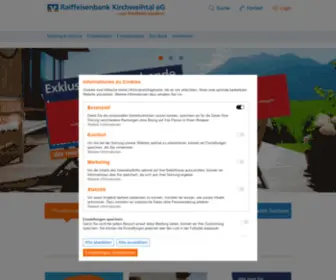 RB-Kirchweihtal.de(Raiffeisenbank Kirchweihtal eG) Screenshot