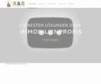 RB-Property.ch(R&B property invest ag) Screenshot