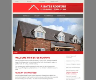 Rbates-Roofing.co.uk(Bot Verification) Screenshot