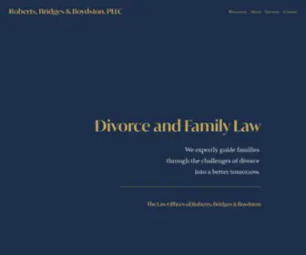 RBbfamilylaw.com(Roberts) Screenshot