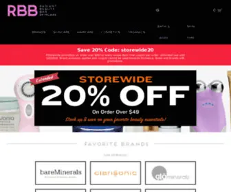 RBBskincare.com(RBBskincare) Screenshot