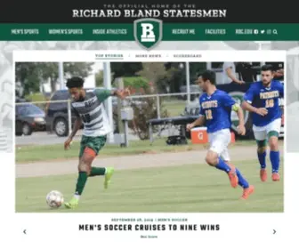 Rbcathletics.com(Richard Bland College Athletics) Screenshot