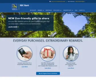 RBcbankusaredemption.com(RBC Rewards) Screenshot