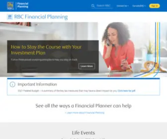 RBcfinancialplanning.com(RBC Financial Planning) Screenshot