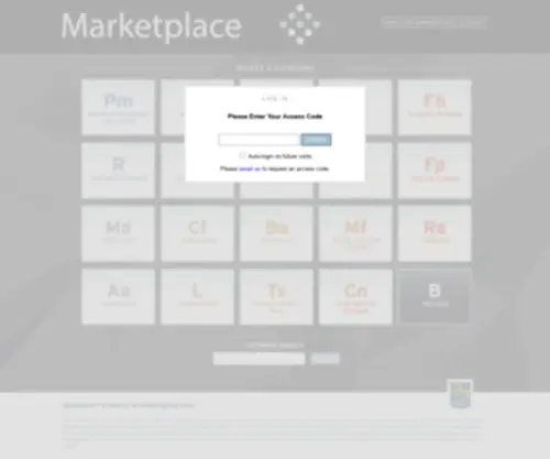 RBcmarketplace.net(The Marketplace) Screenshot