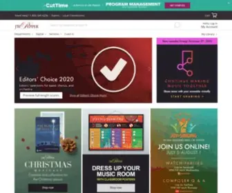 RBcmusic.com(RBC Music Online) Screenshot