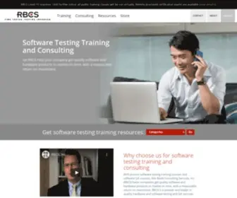 RBCS-US.com(RBCS Software Testing Training & Consulting) Screenshot