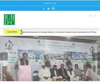 RBDC.com.pk(Rural Business Development Center) Screenshot