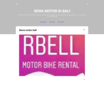 Rbelltour.com(SEWA MOTOR DI BALI) Screenshot