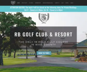 Rbgolf.com(Tee Times) Screenshot