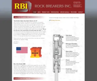 Rbibreakers.com(Rock Breakers Inc) Screenshot