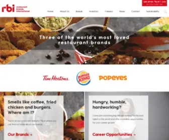 Rbi.com(Corporate Profile) Screenshot