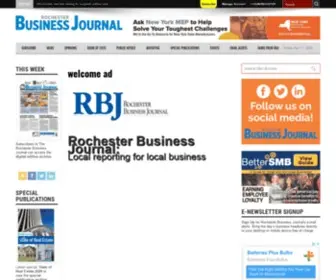 RBJ.net(Rochester Business Journal) Screenshot