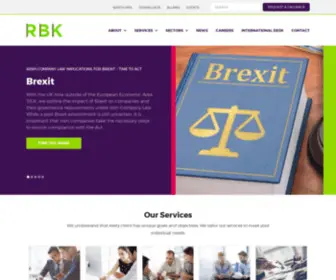 RBK.ie(Accountants, Taxation Consultants & Business Advisers based in Dublin, Athlone & Roscommon) Screenshot